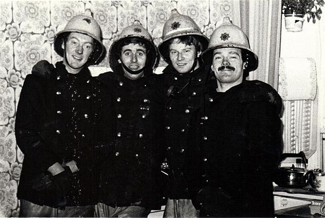 White Watch Lauriston - Fire Dalry Rd 1980ish